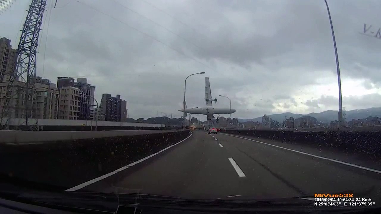Crash d'avion à Taiwan
