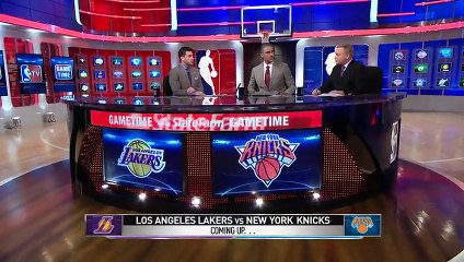 GameTime  Lakers-Knicks Preview   January 31, 2015   NBA 2014-15 Season (2)