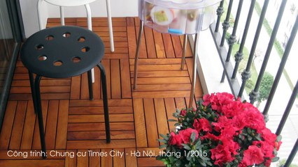 Xu Hướng Trang Trí Nội Thất - Ngoại Thất Với Sàn Gỗ Tự Nhiên - Times City