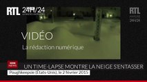 VIDÉO - Un time-lapse montre la neige engloutissant les rues américaines