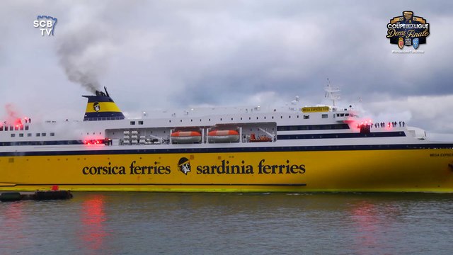 Le Peuple Bleu quitte le port de Bastia pour Monaco #InvasioneTurchina