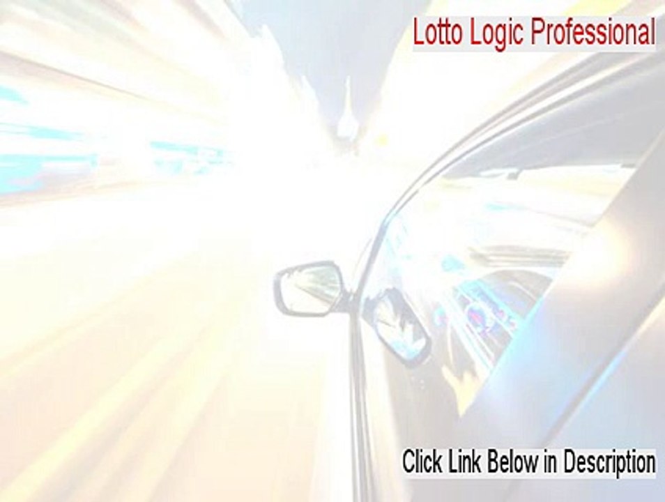 Lotto Logic Professional Download (Download Now)