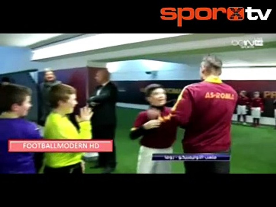 Totti hayranlığı!