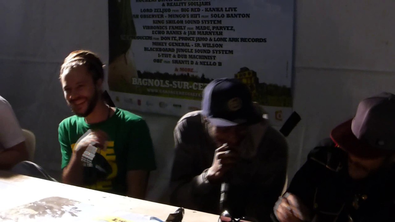 freestyle balik de danakil , natty jean et yaniss odua garance reggae festival 2014