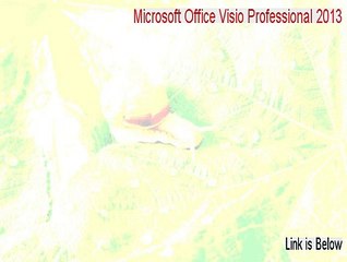 Microsoft Office Visio Professional 2013 Full [Download Now 2015]