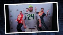 Chris Evans, Chris Pratt et Jimmy Fallon photobombent les fans du Superbowl