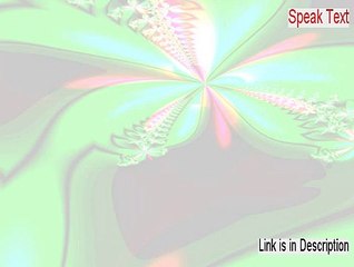 Speak Text Serial [Download Now 2015]