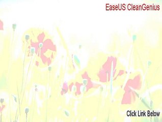 EaseUS CleanGenius Full - Legit Download 2015