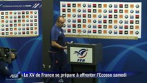 Tournoi des six nations: le XV de France s'apprête à affronter l'Ecosse samedi