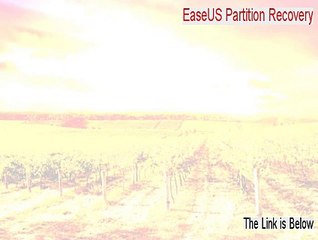 EaseUS Partition Recovery Full [Free of Risk Download]