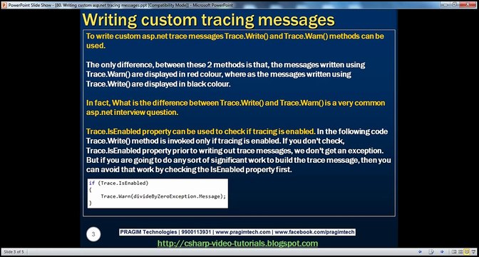 Active-Server-Pages-ASPNET-Writing-custom-aspnet-tracing-messages-step-by-step-Lesson-80