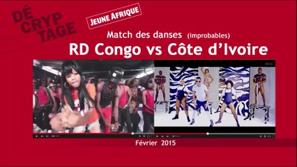 Match des danses : RDC - Côte d'Ivoire