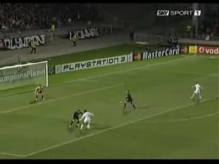 Mancini Stepovers and Goal vs Lyon