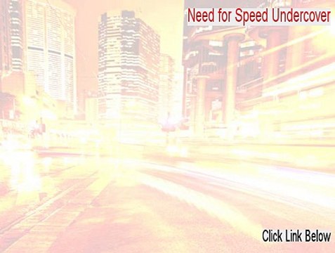 Need for Speed Undercover Key Gen - Download Now (2015)