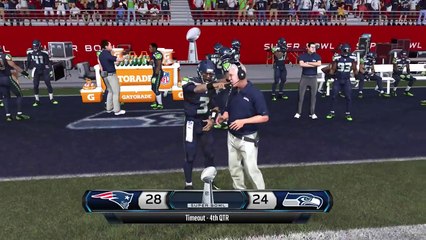 How The Super Bowl Should've Ended (Madden 2015 Simulation)