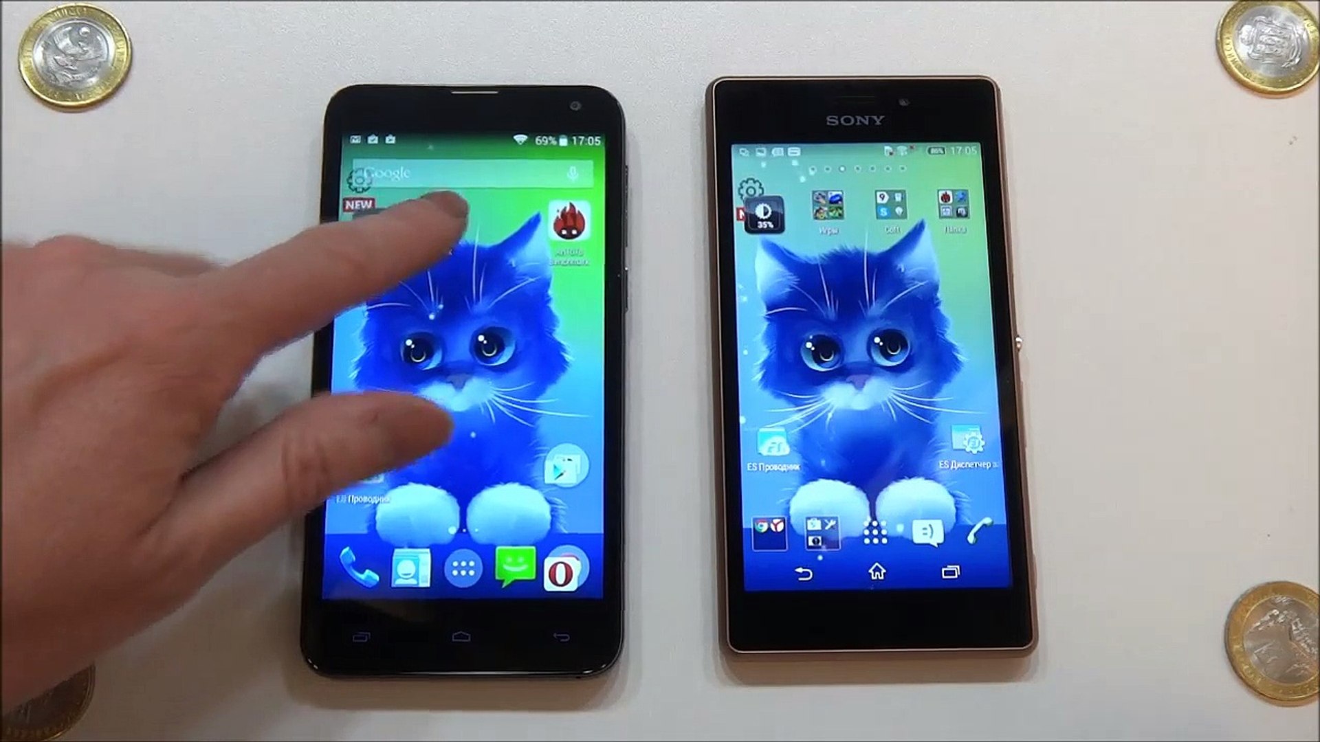 ⁣Sony Xperia M2 Aqua - итоговый обзор, демонстрация работы