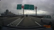 Dashcam captures TransAsia plane crash