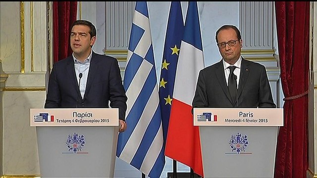 Alexis Tsipras à l'Elysée: La Grèce n'est pas une menace pour l'Europe