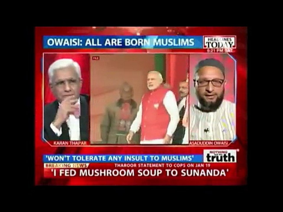 Asaduddin Owaisi Excellent Response on his Controversial Remarks against Narendra Modi
