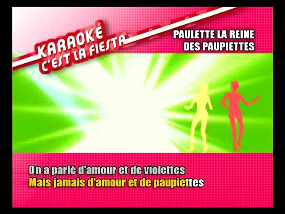 KARAOKE LES CHARLOTS - Paulette, la reine des paupiettes