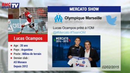 Mercato Show / La fiche transfert d'Ocampos à l'OM - 02/02