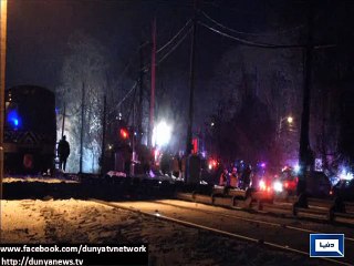 Dunya News - New York: 7 people died in train accident