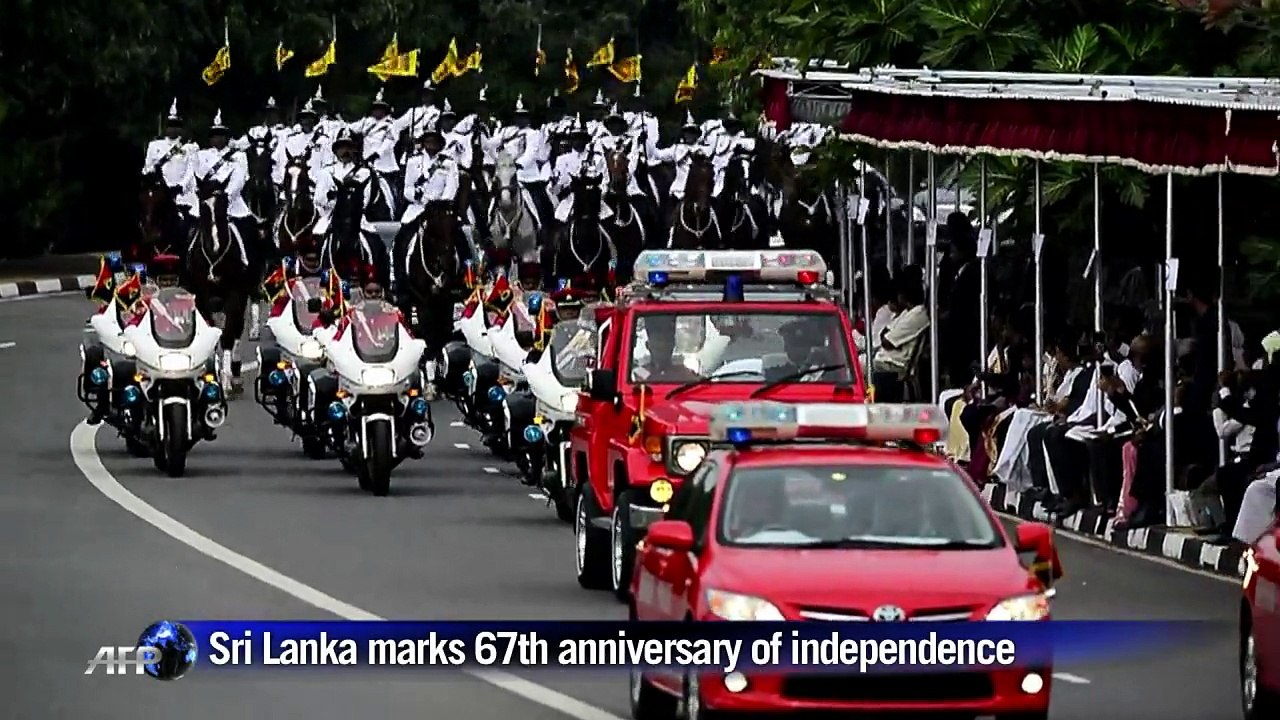 Sri Lanka marks 67th anniversary of independence from Britain