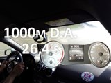 1000 m départ arrêté en Audi S1