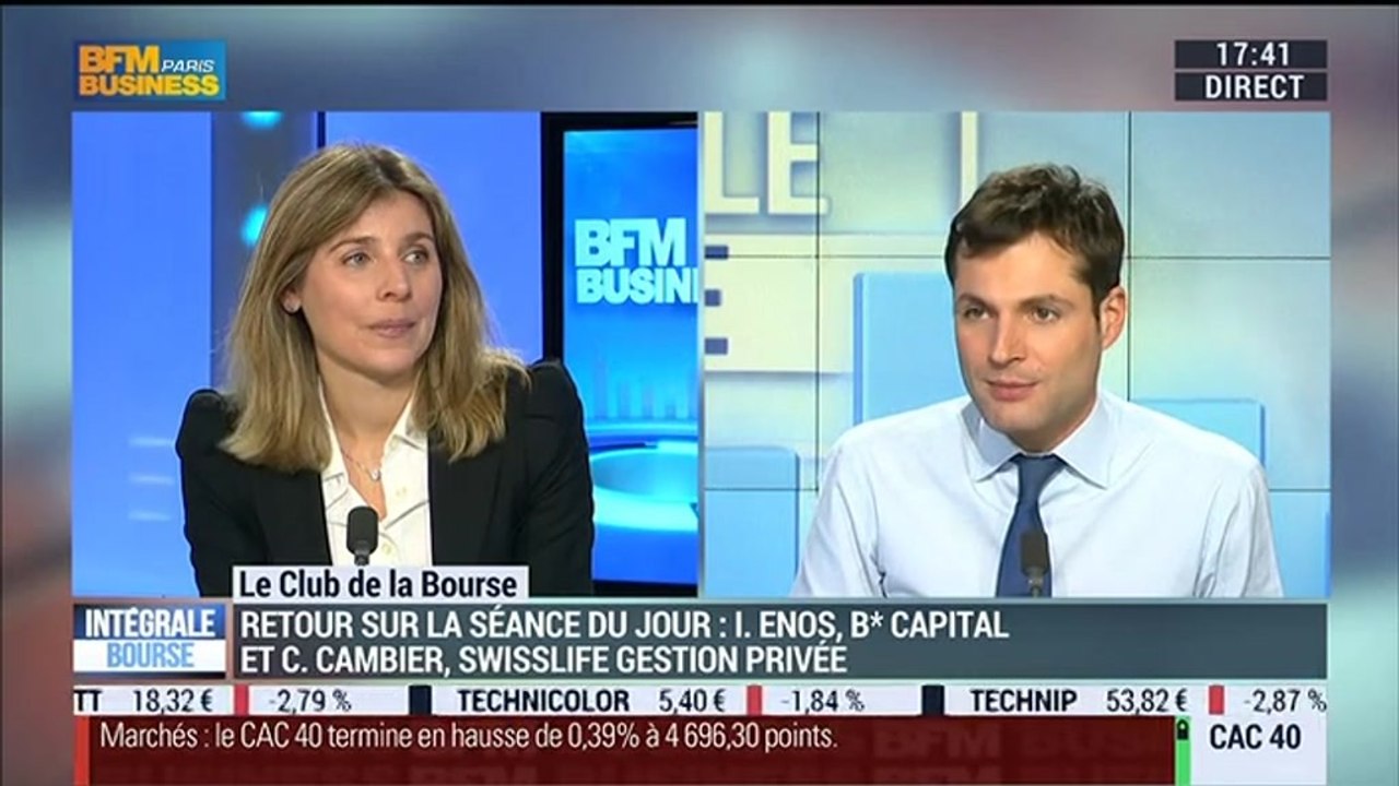 Le Club de la Bourse: Christian Cambier, Isabelle Enos et Jérôme Vinerier - 04/02