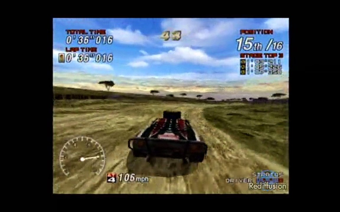 Test vidéo Dreamcast - Sega Rally 2