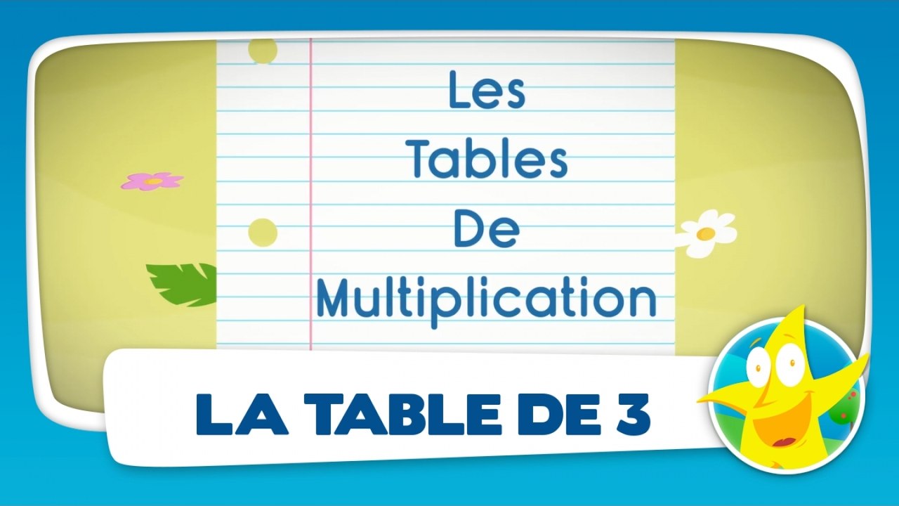Chanson Pour Apprendre Les Tables De Multiplication