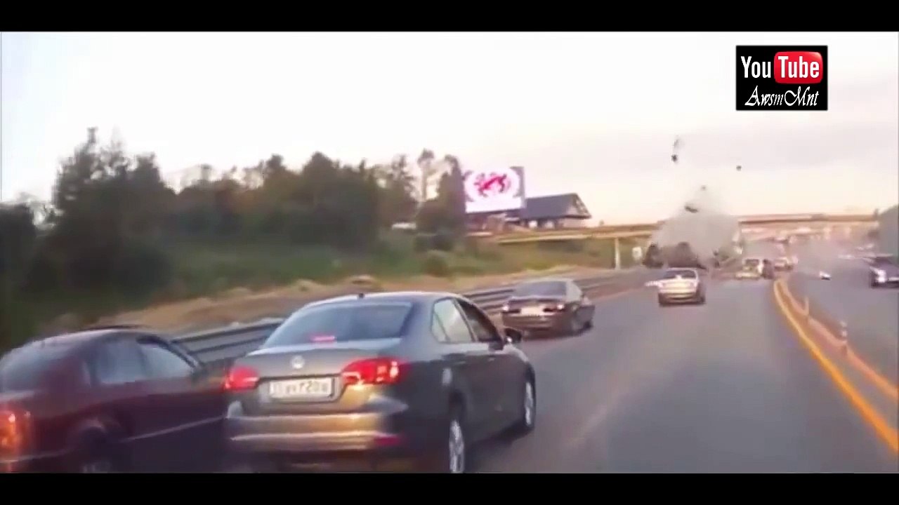 Worst Car Accident Ever Recorded Woman Thrown 20 meters in the air