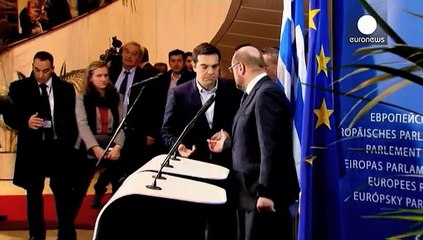 المسؤولون الاوروبيون يستقبلون رئيس الحكومة اليونانية الذي يقوم بجولة اوروبية