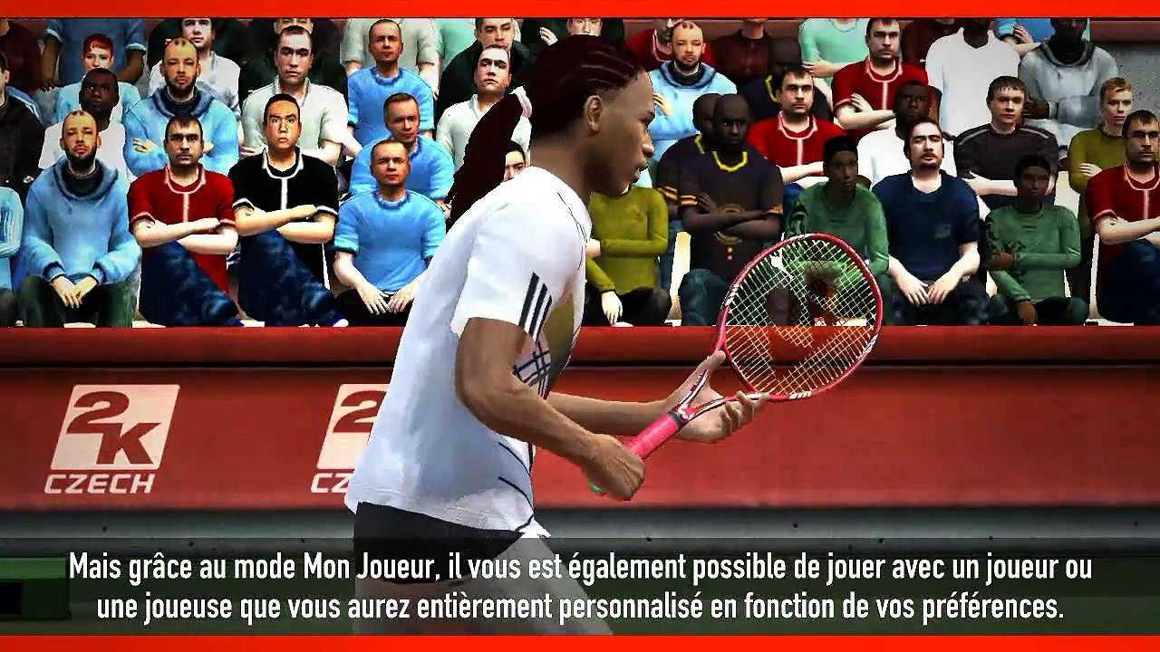 Trailer - Top Spin 4 (Création de personnages)