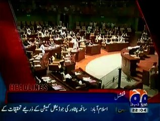 Aaj Shahzeb Khanzada Kay Sath (04-02-2015)