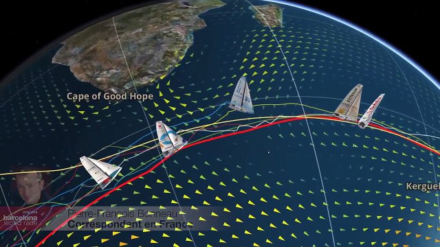 (Français) – le direct du jour 34 – Barcelona World Race