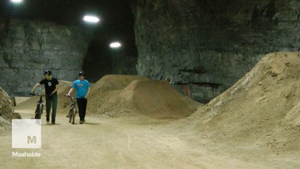 Largest indoor bicycle park in US being built in old Kentucky mine