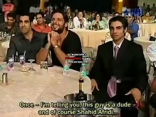 Shahid Afridi With Shahrukh Khan/HD/