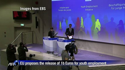 EU proposes 1 billion euros for youth employment