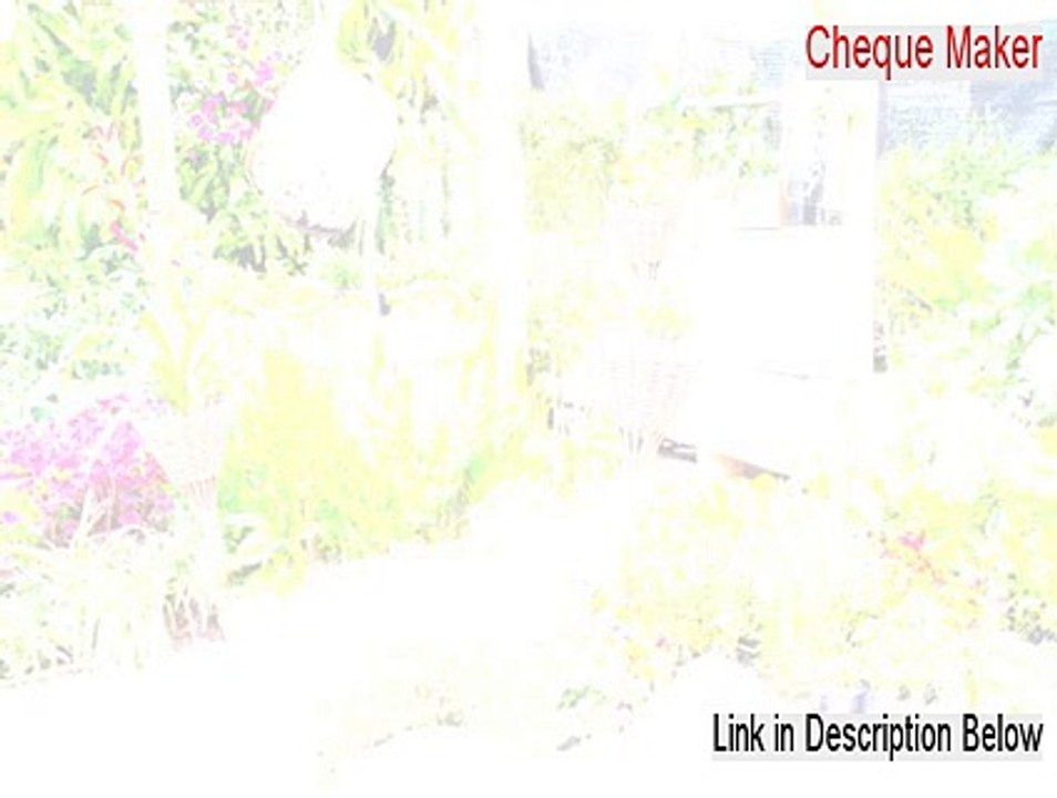 Cheque Maker Crack (Cheque Makercheque maker)