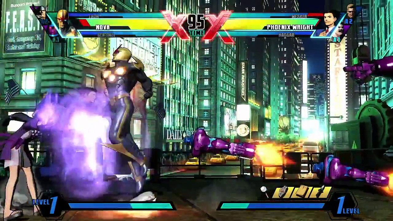 Trailer - Ultimate Marvel vs. Capcom 3 (Nova VS Phoenix Wright)