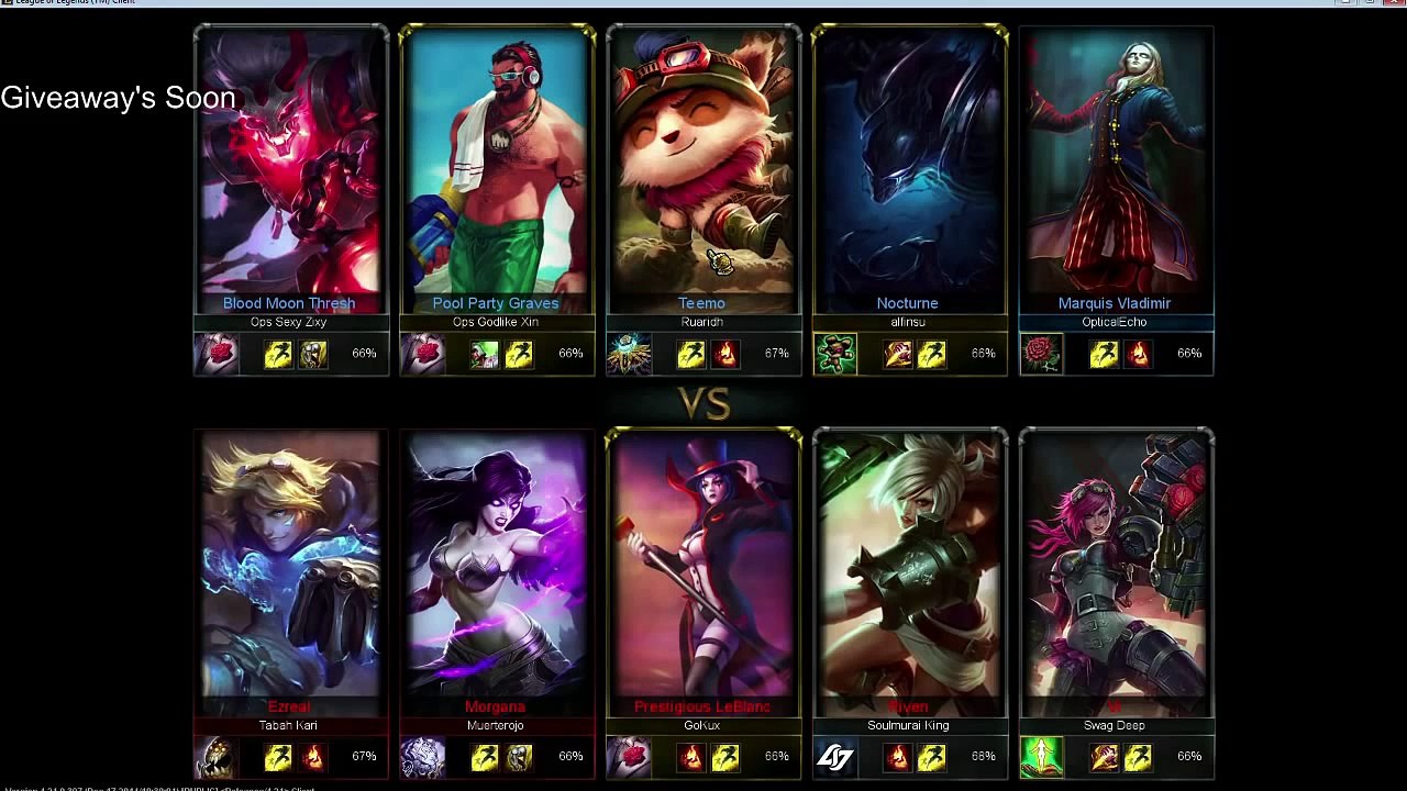 LOL replay patch 4.21 Bug splat help