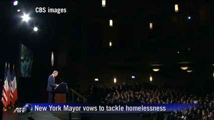 Mayor makes ending homelessness top priority for New York