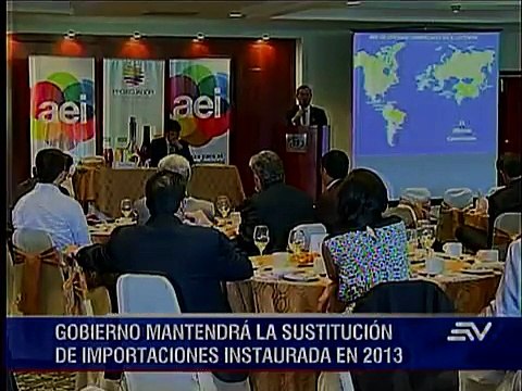 Gobierno mantendrá sustitución de importaciones