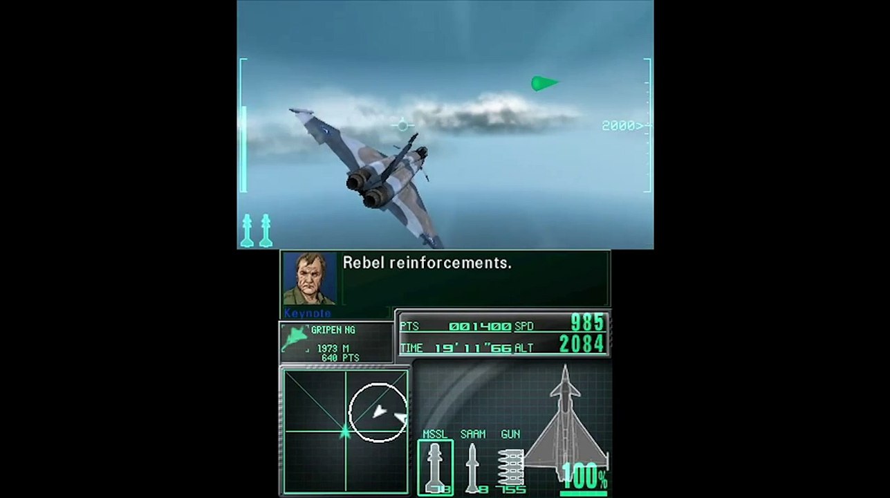 Trailer - Ace Combat: Assault Horizon Legacy (3DS Target Down)
