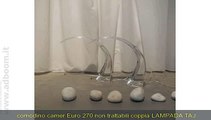 MILANO,    COPPIA LAMPADE A LED TAJ MINI,KARTELL,X COMODINO,CAMER EURO 270
