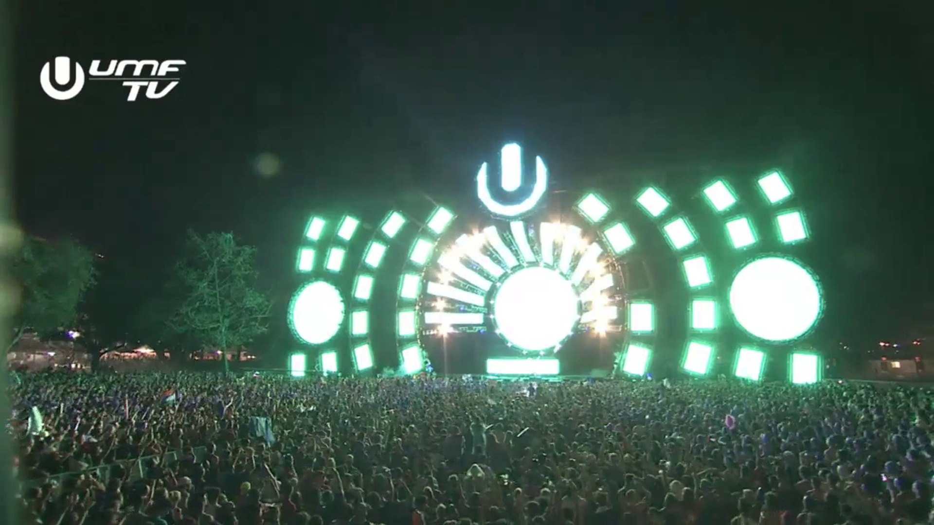 Deadmau5 UMF 2014 Mainstage, image size:1920x1080