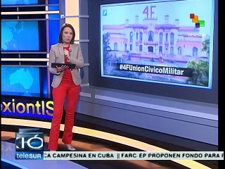 Venezuela: teleSUR habla de los festejos de a Rebelión Cívico Militar
