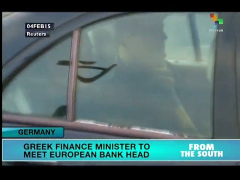 Greek Finance Minister to meet European Bank head