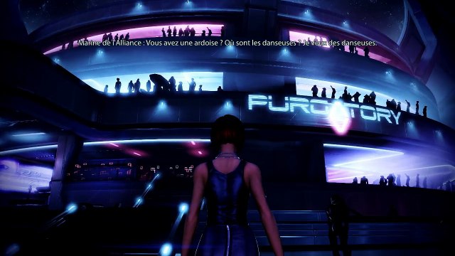 Extrait / Gameplay - Mass Effect 3 (Gameplay au Purgatory - Boite de Nuit)